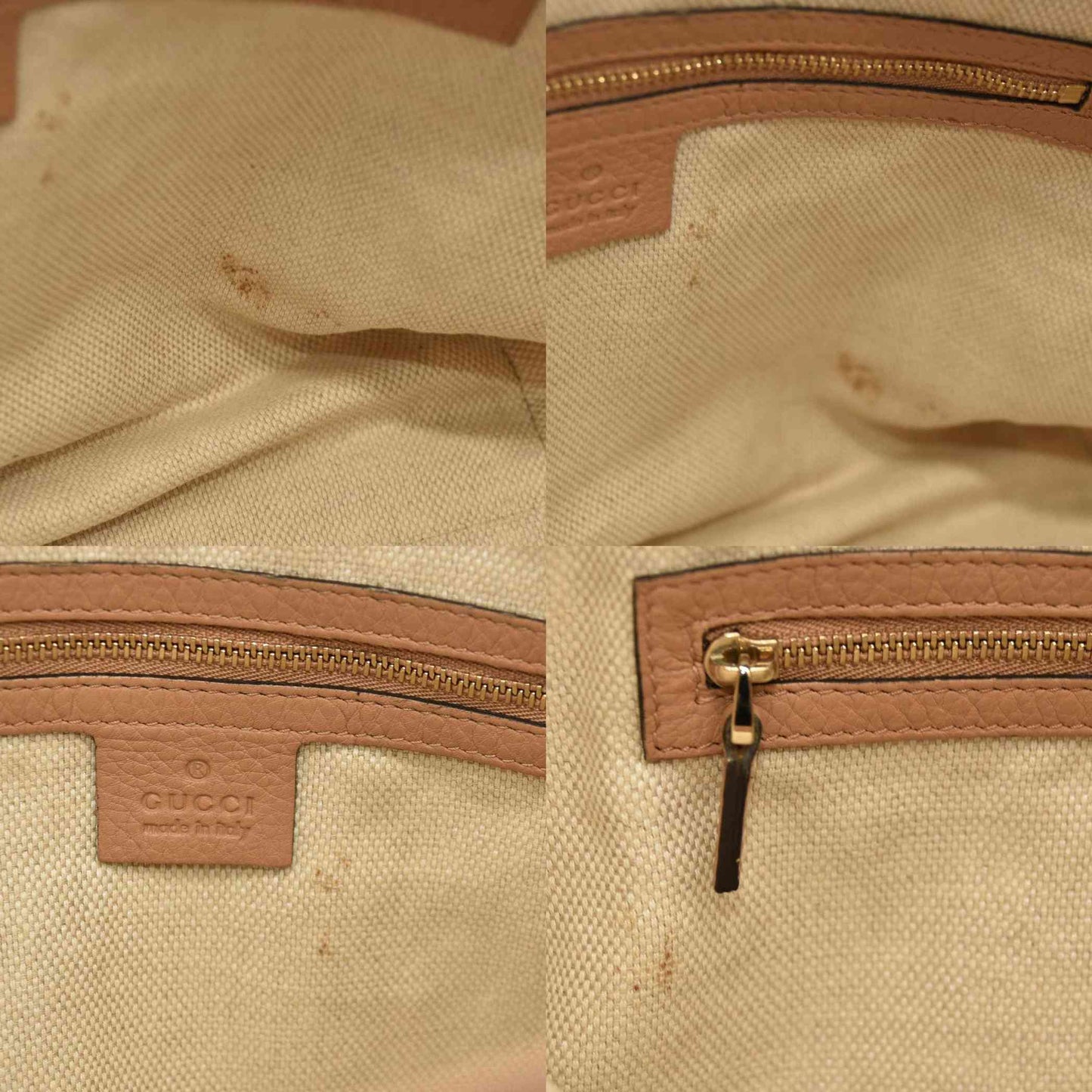 GUCCI  Soho Convertible Top Hnalde bag Canvas