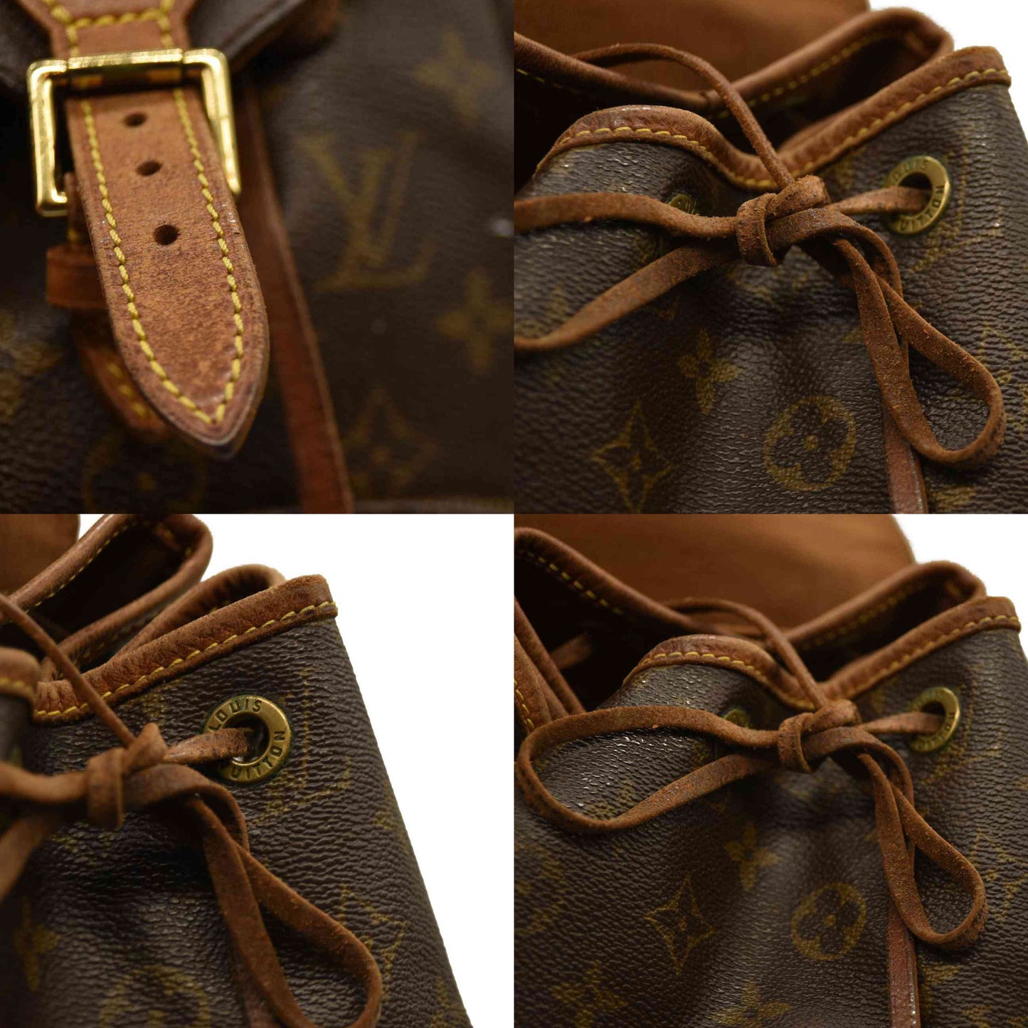 Louis Vuitton Monogram  Montsouris Backpack MM SP1917