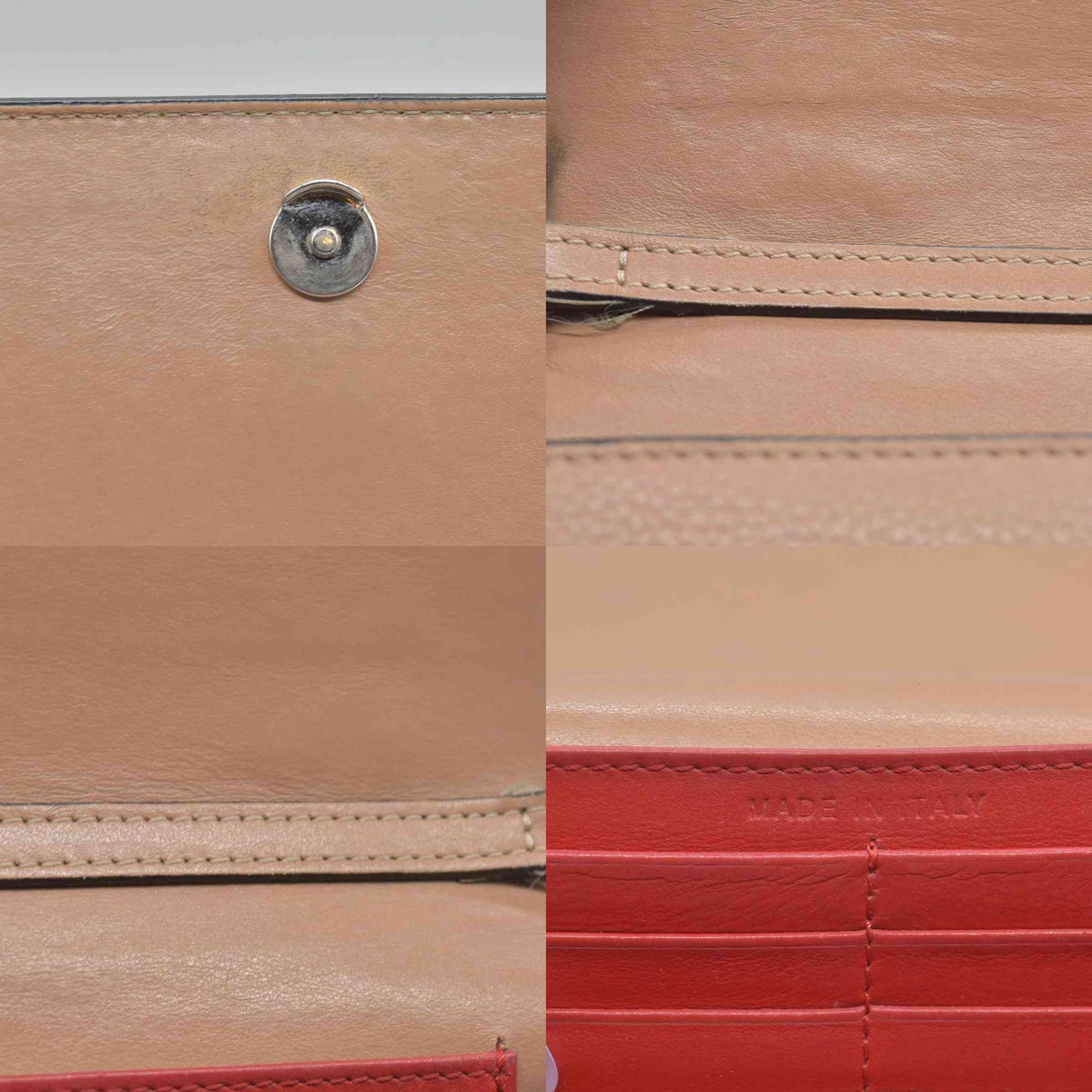 $1590 Christian Louboutin loubinthesky paloma clutch crossbody beige