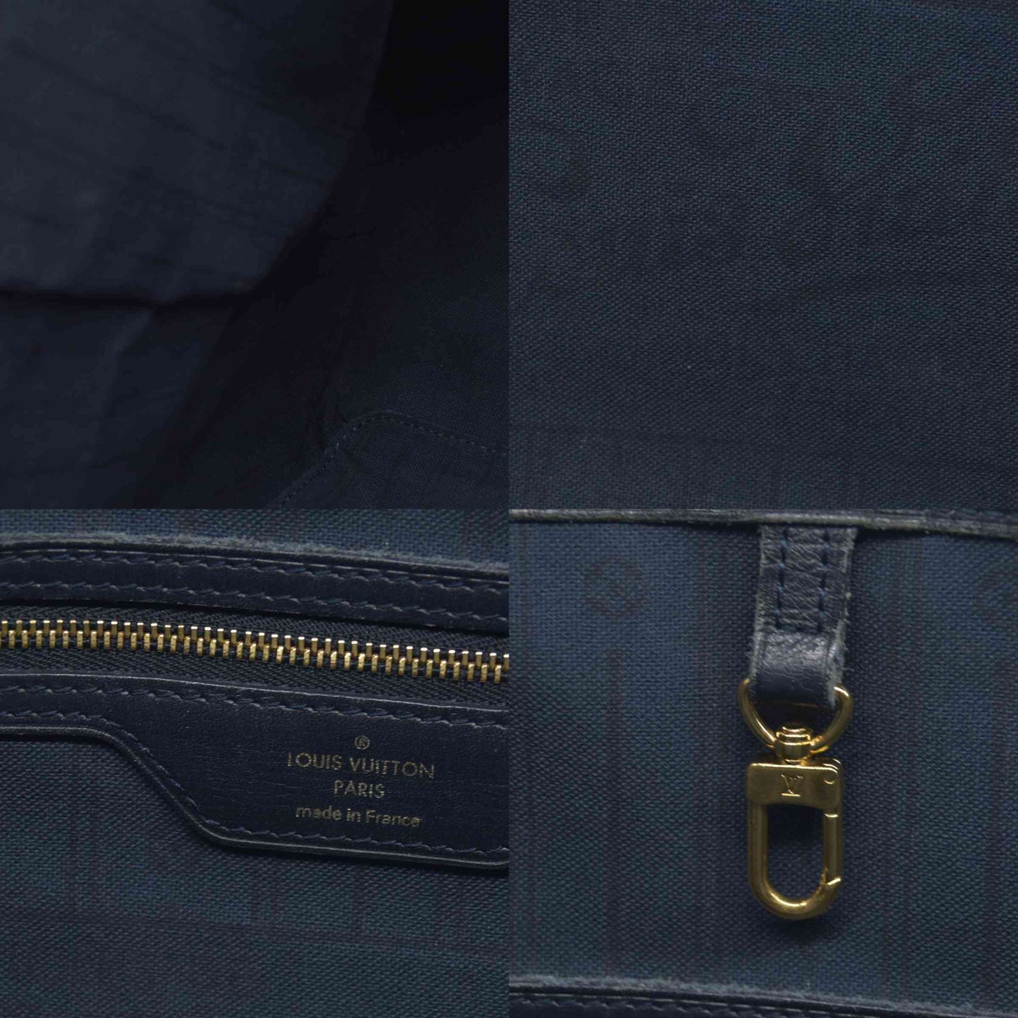 $2190 Louis Vuitton Monogram Idylle Neverfull MM Encre