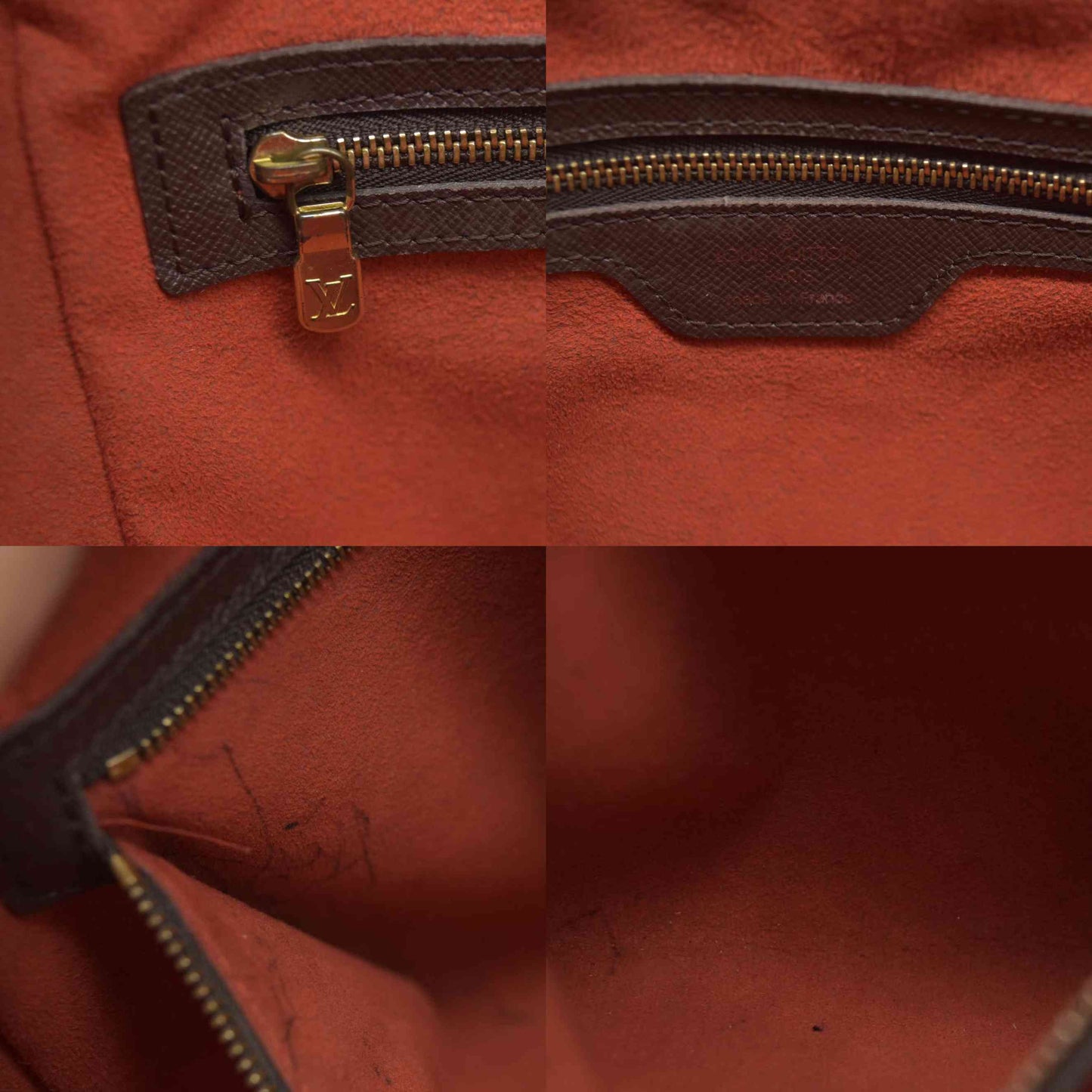 $1040 Louis Vuitton Damier Ebene Brera CONSIGNMENT