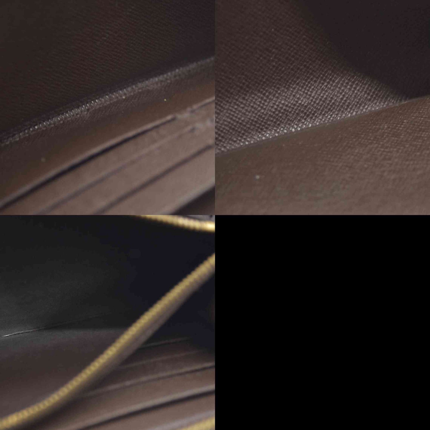 Louis Vuitton Damier Zippy Zip Around Organizer Long Wallet Brown CA0059