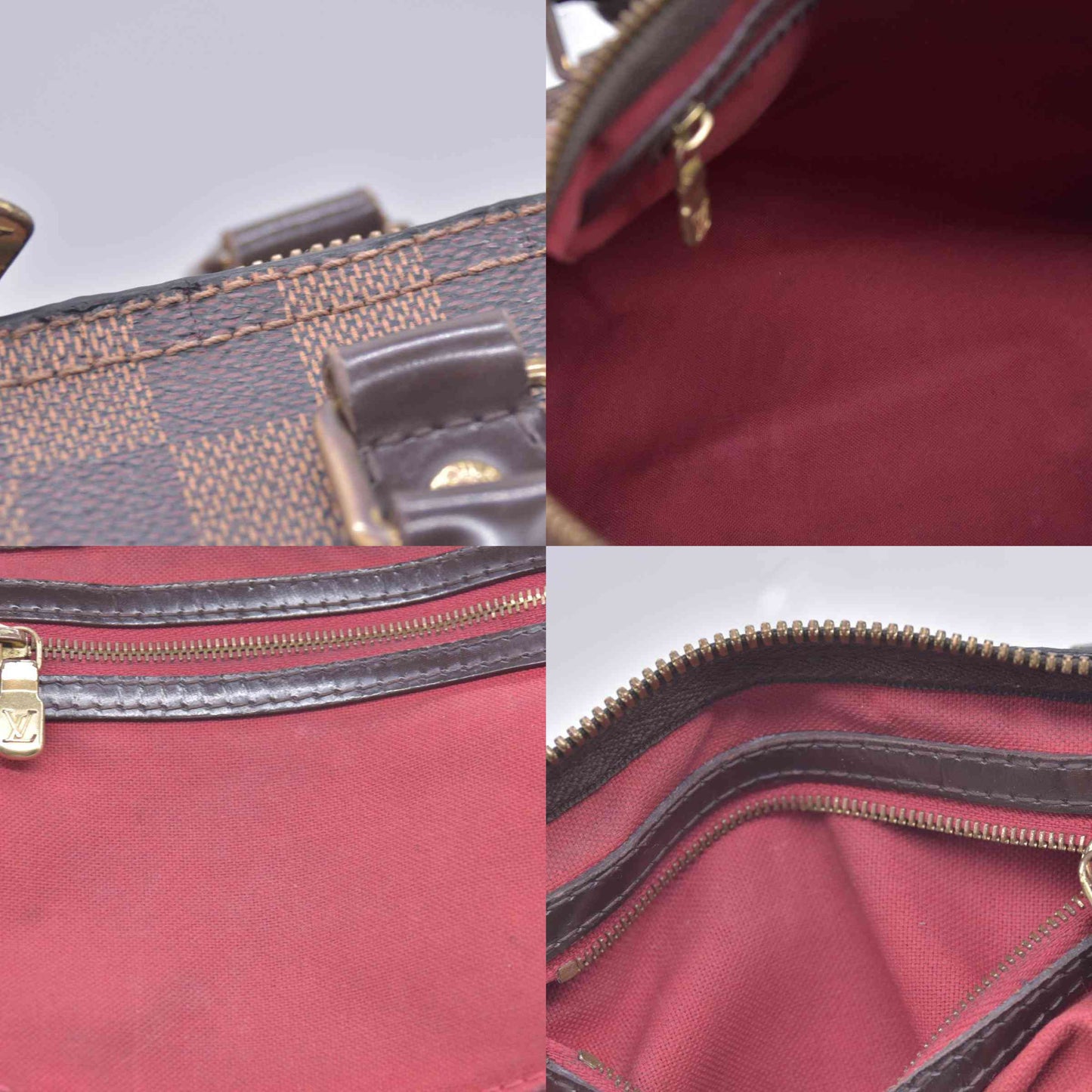 $1980 2016 Louis Vuitton Damier Ebene Speedy Bandouliere 25 CT3186
