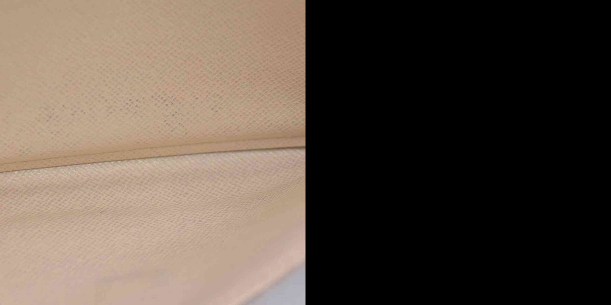 $800 2010 Louis Vuitton  Vintage Damier Azur Pattern Sarah Wallet CA2180 CONSIGNMENT 10020954