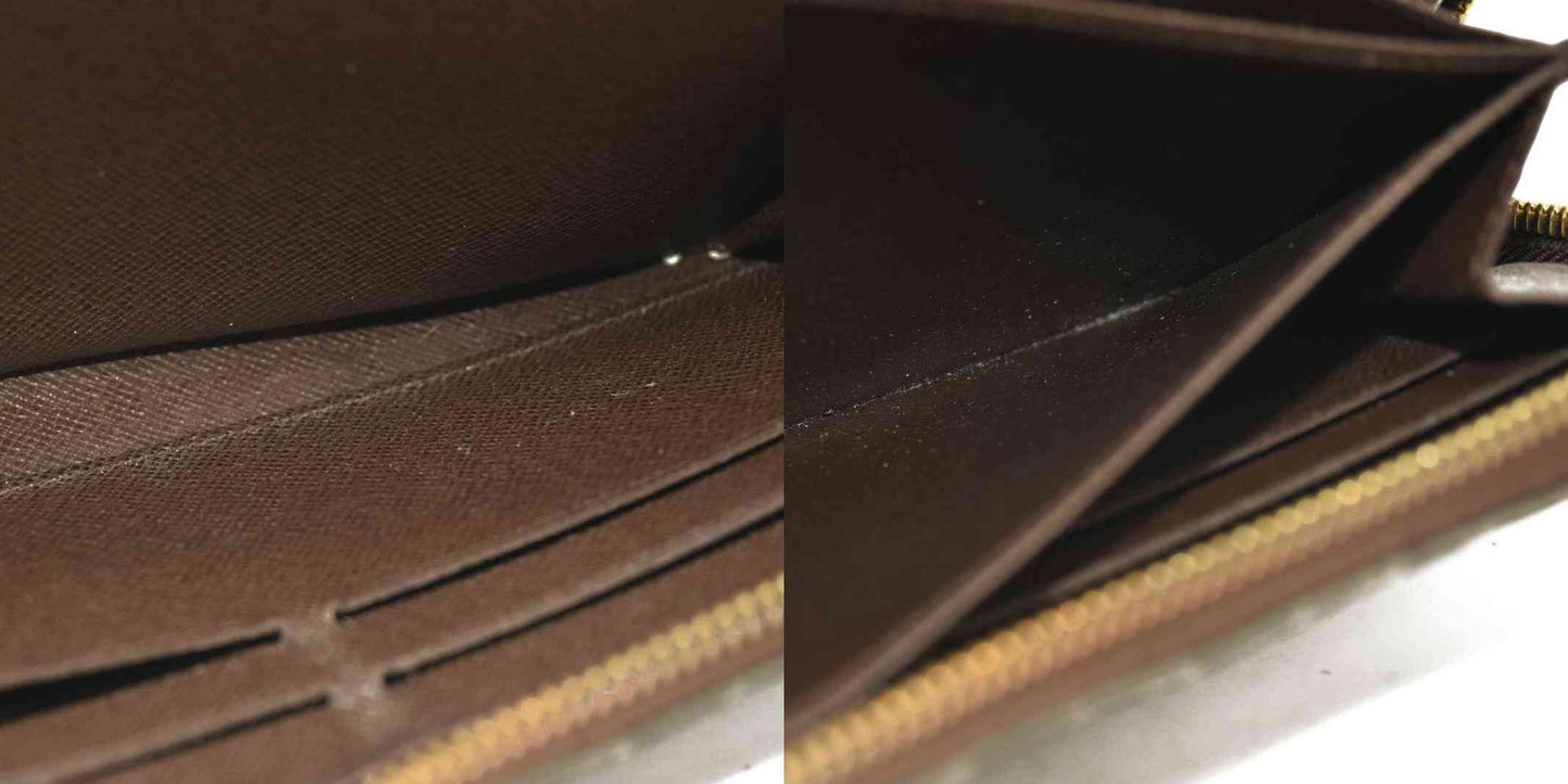 Louis Vuitton  Damier Ebene Zippy Wallet SD1103