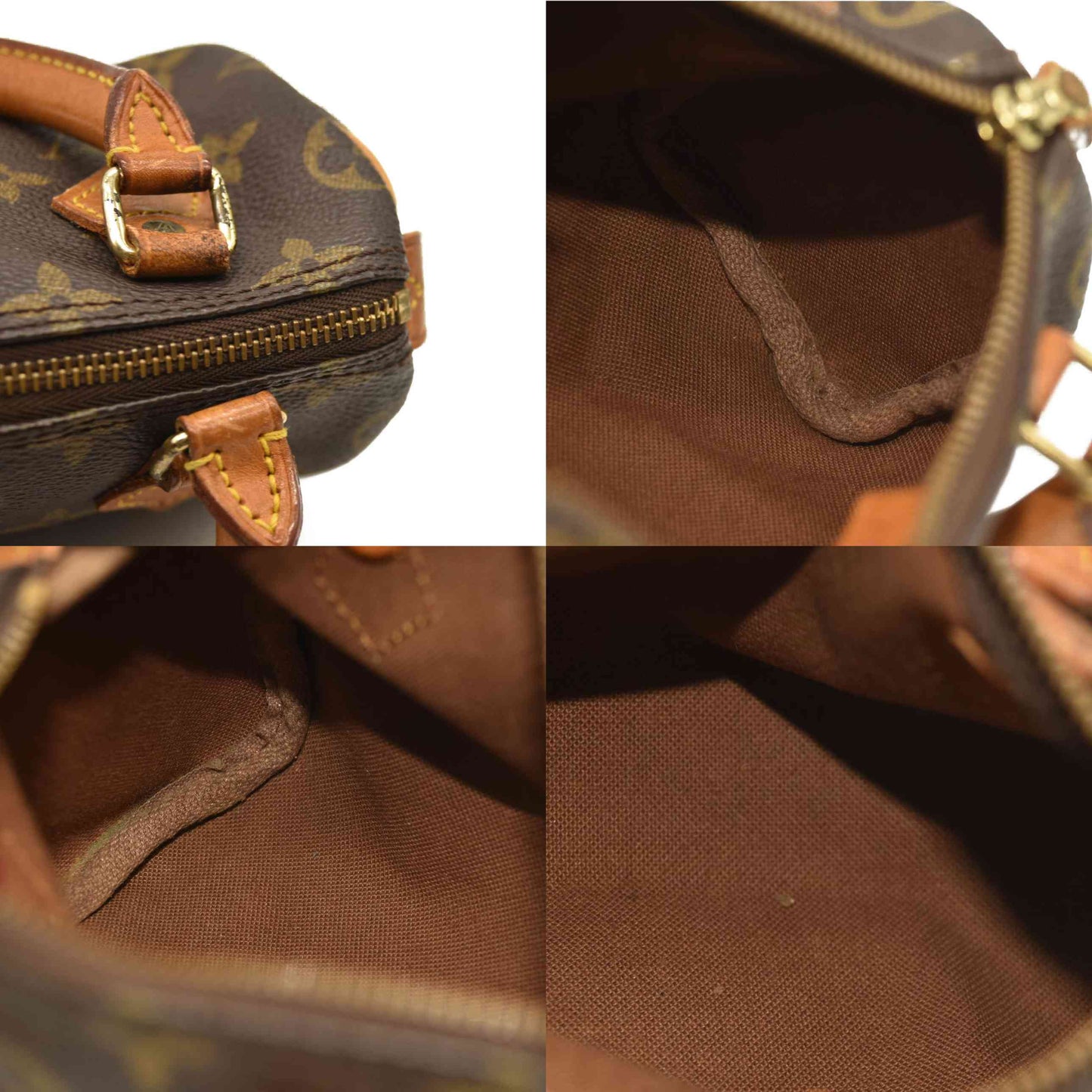 Louis Vuitton  Monogram Mini Sac HL Speedy TH0964