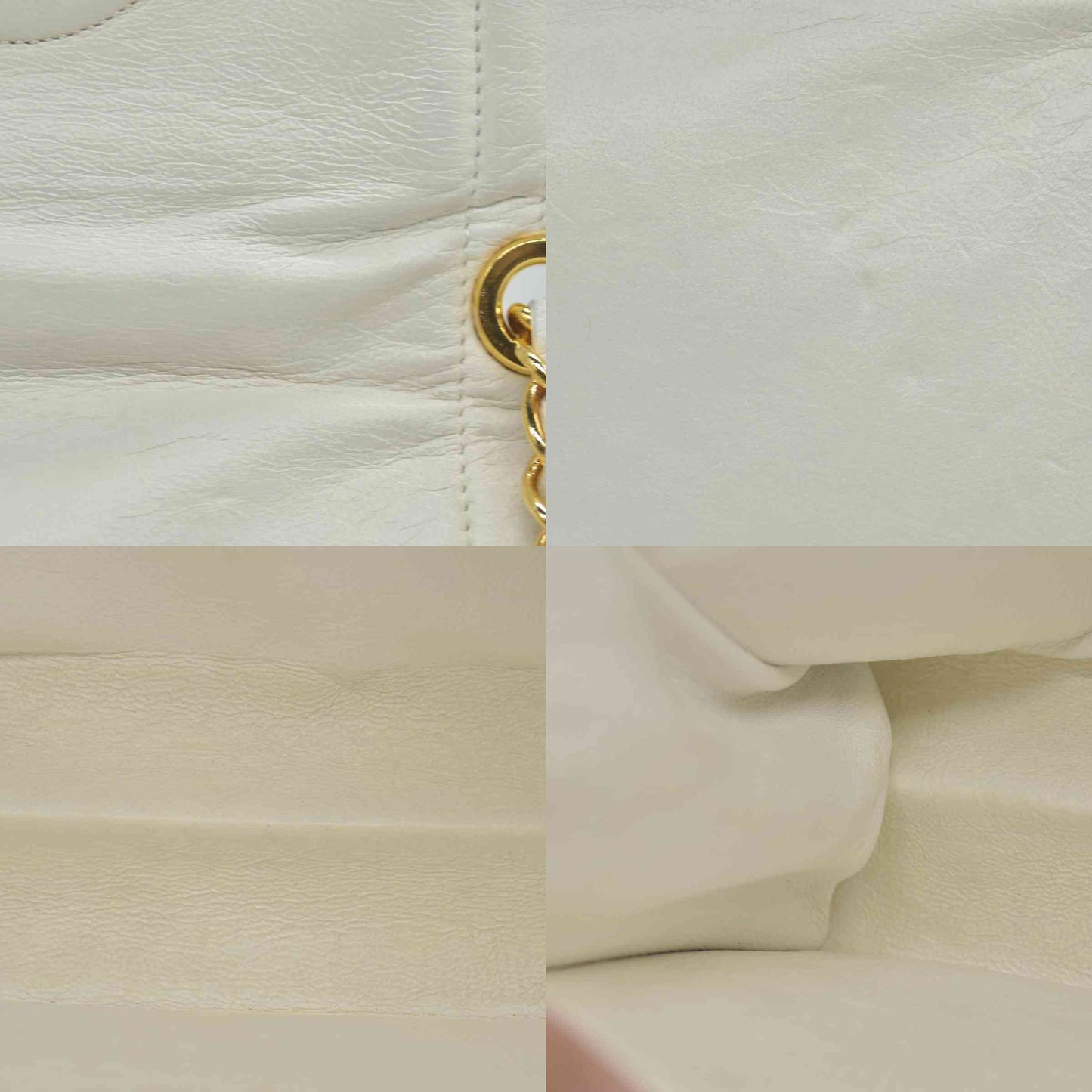 $3400 Chanel 1988 Tri-Border Lambskin Envelope Flap Bag