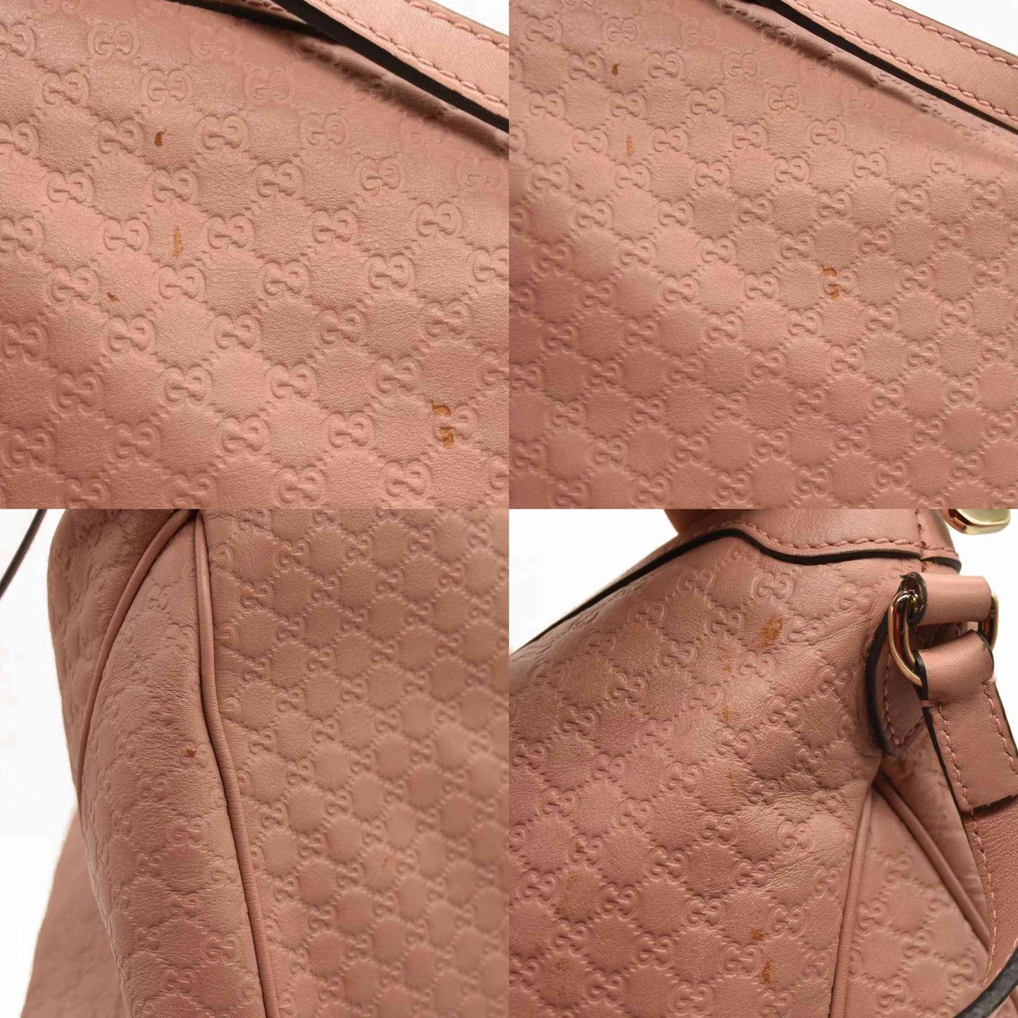 Gucci  Guccissima Large Bree Hobo Soft Pink