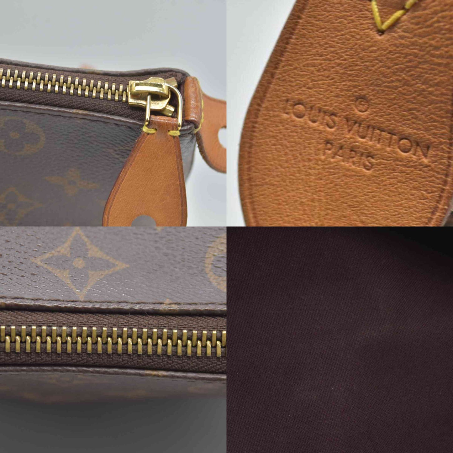 $1490 2016 Louis Vuitton Monogram Iena PM FL4176