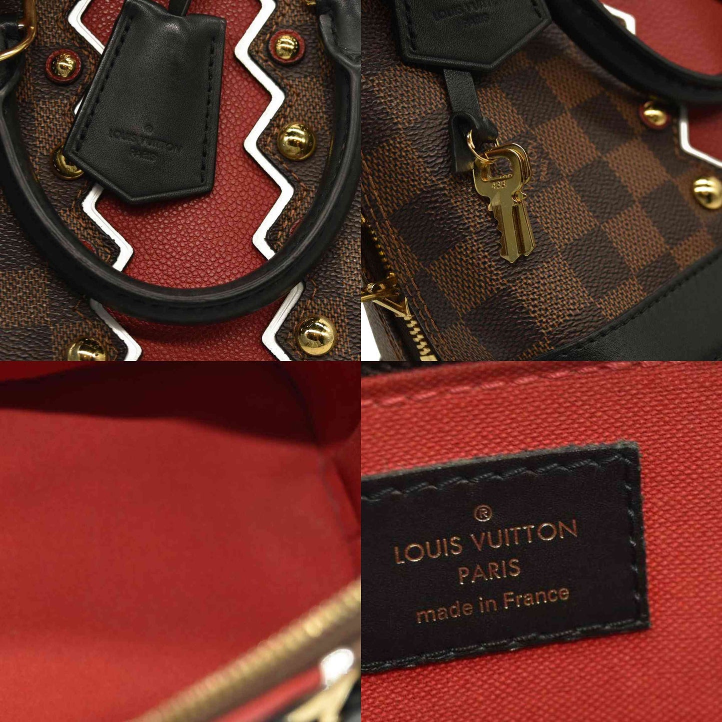 Louis Vuitton  Damier Ebene Karakoram Alma BB