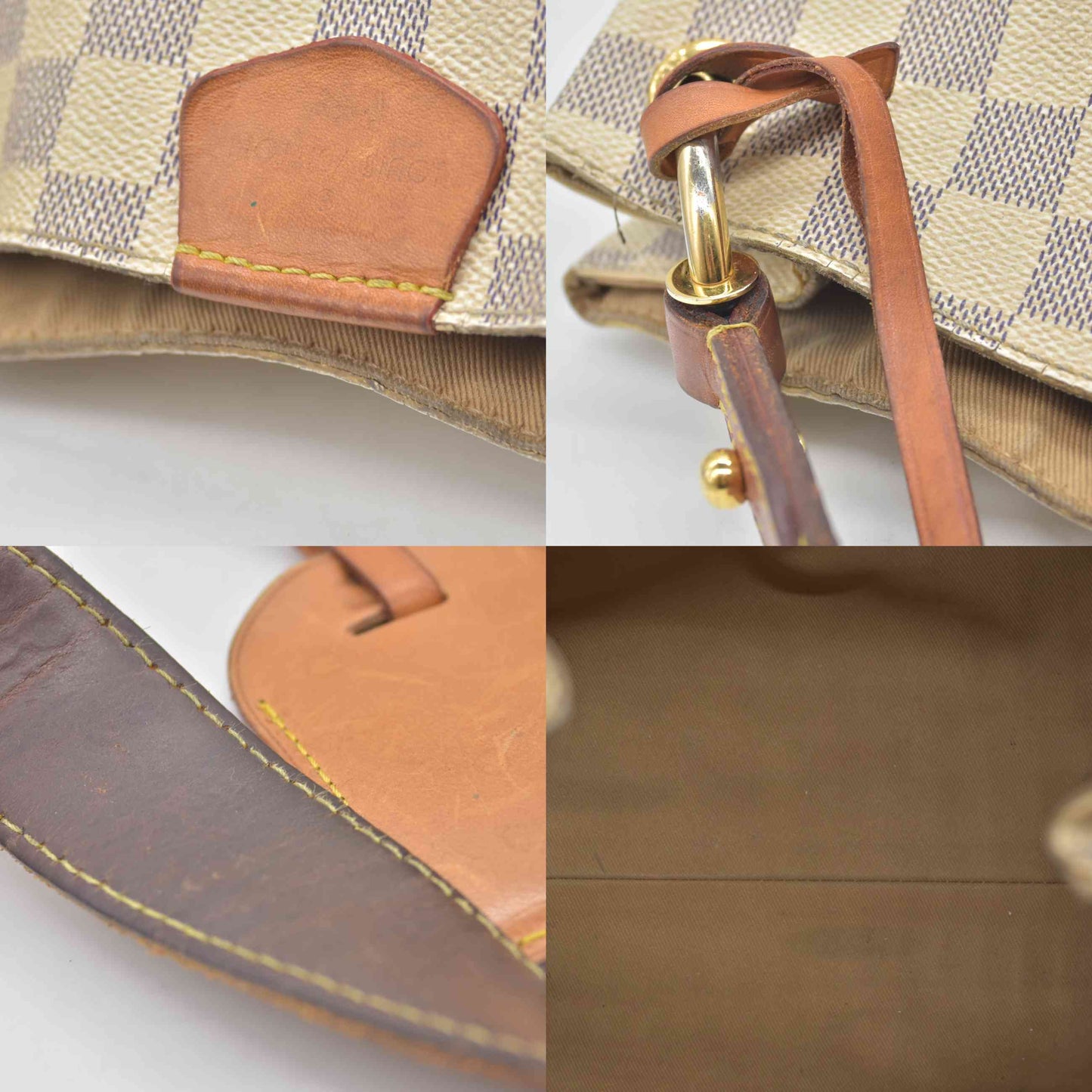 $1990 2018 Louis Vuitton  Damier Azur Graceful PM MI1128