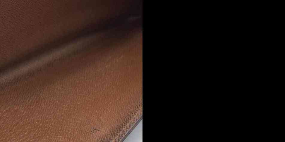 AUCTION $720 Louis Vuitton Monogram Portefeiulle Sarah Long Bifold Wallet Brown CA0934