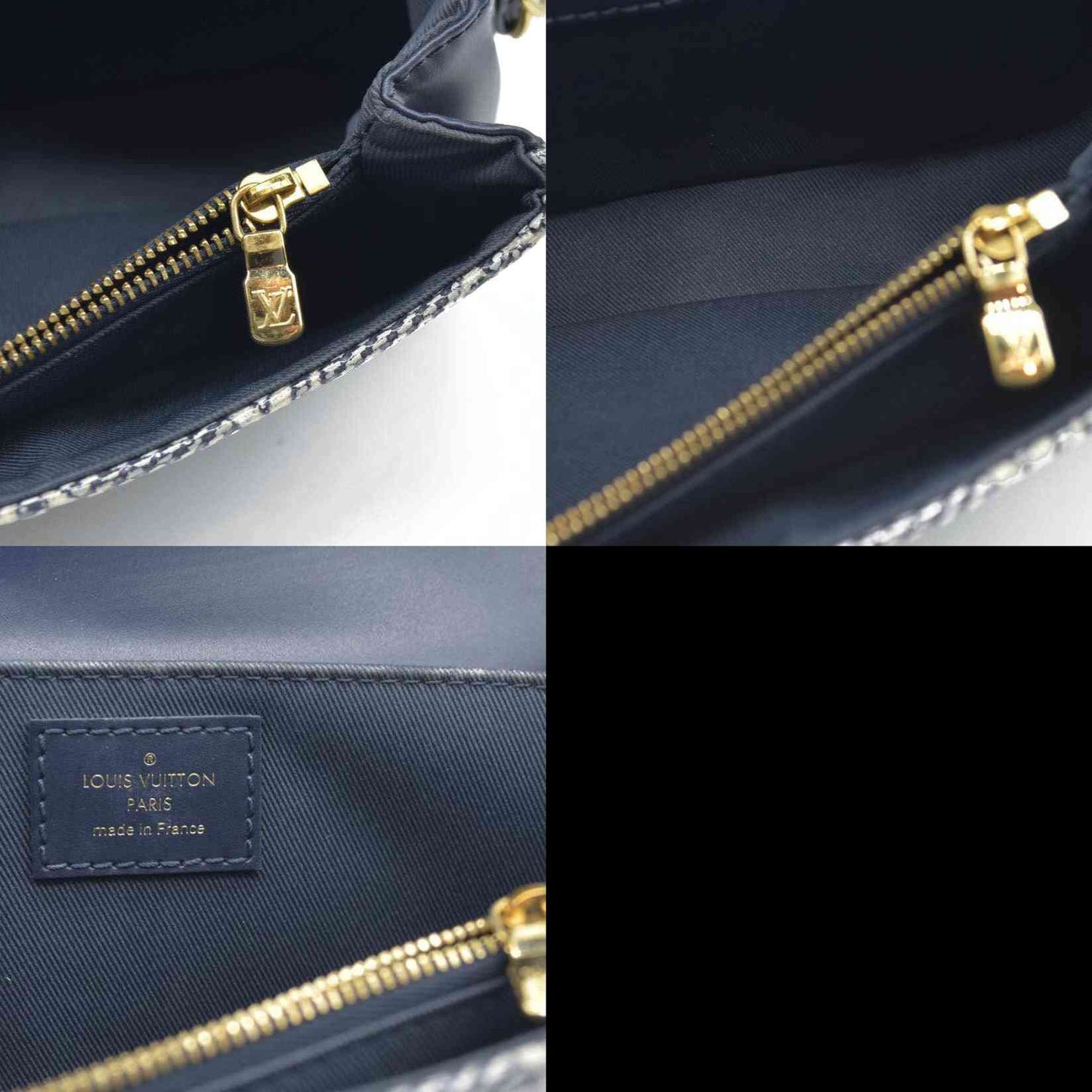 Louis Vuitton  Monoglam Pochette Metis East West Blue