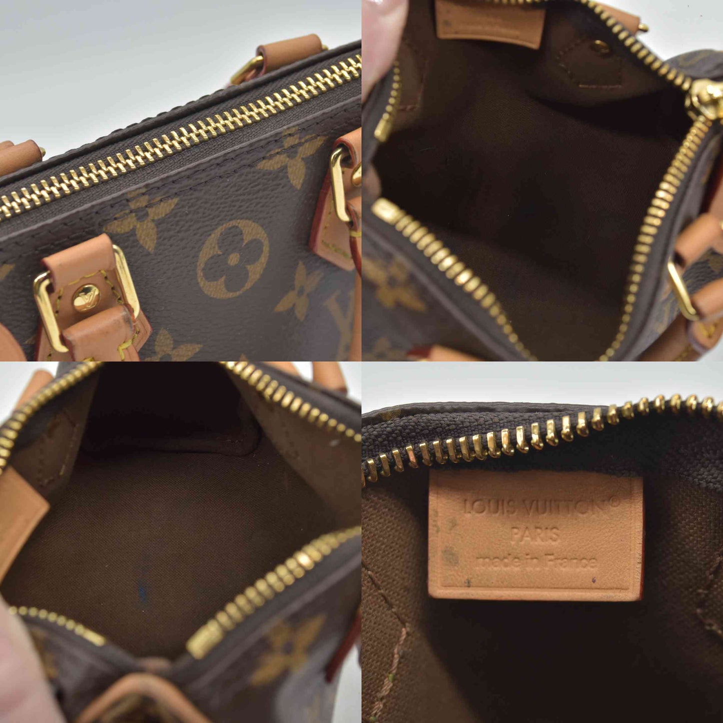 2025 $1920 Louis Vuitton Monogram Nano Speedy Bandouliere LA0285
