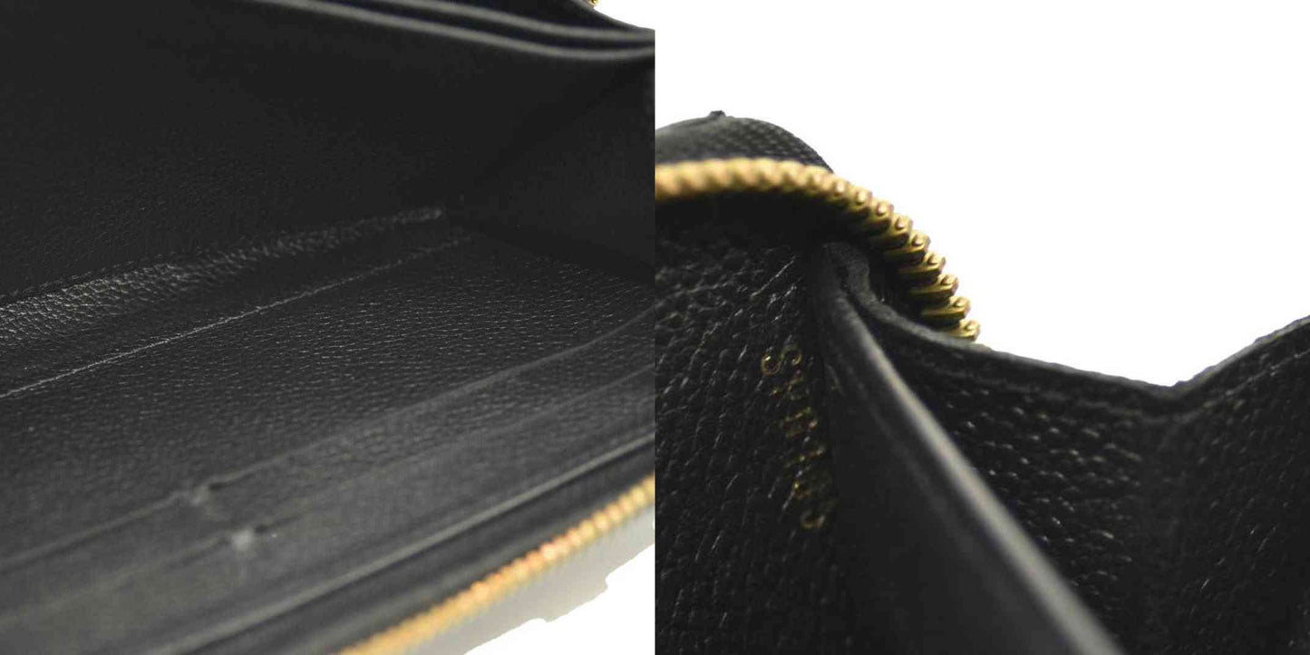 Louis Vuitton  Empreinte Zippy Wallet Black