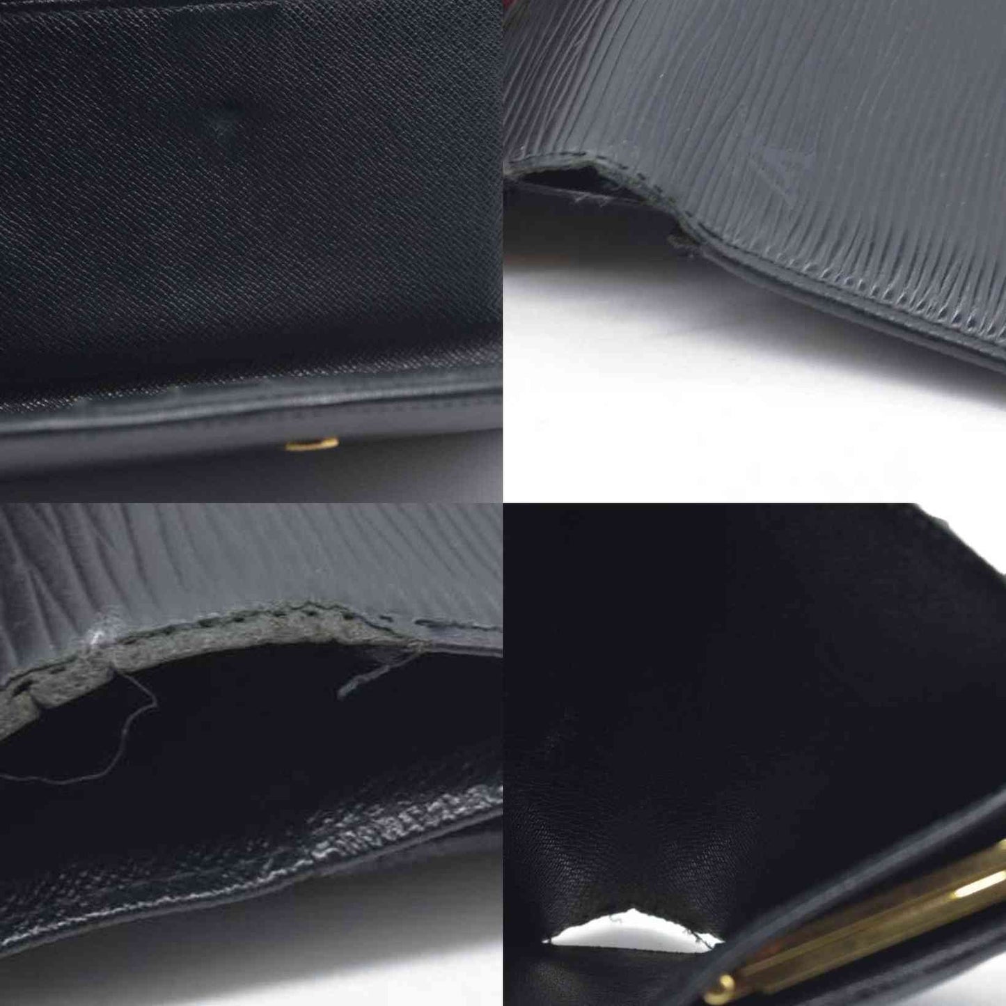 $905 LOUIS VUITTON Epi Porte Monnaie Billets Viennois Wallet