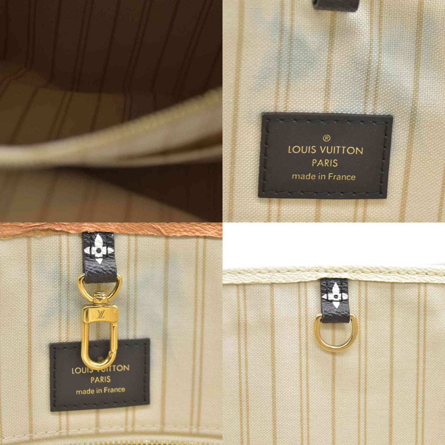 Louis Vuitton  Monogram Giant Jungle Onthego GM Ivory