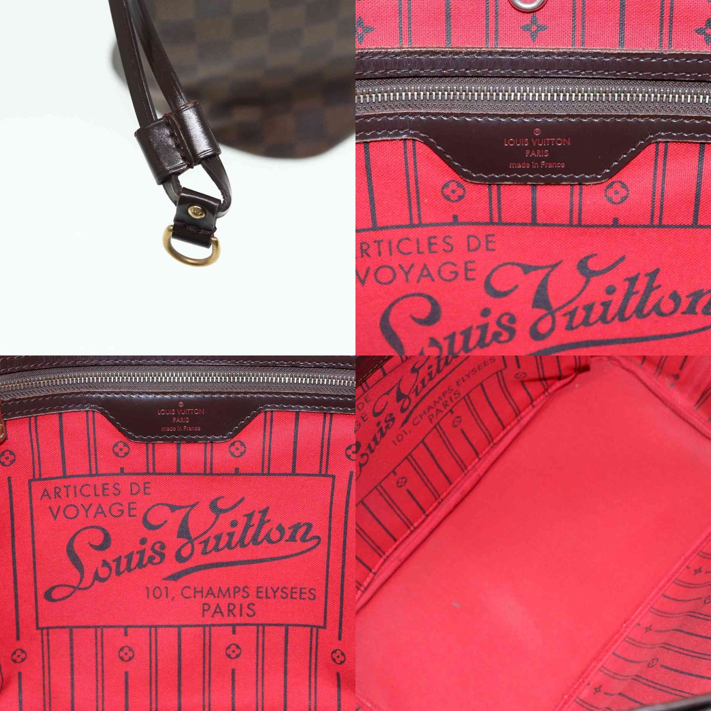 PRE-ORDER  Louis Vuitton  Damier Ebene Neverfull MM VI1099