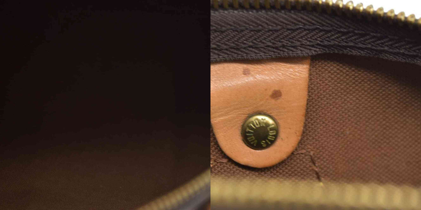 AUCTION $1550 Louis Vuitton  Monogram Speedy 25 VI0934