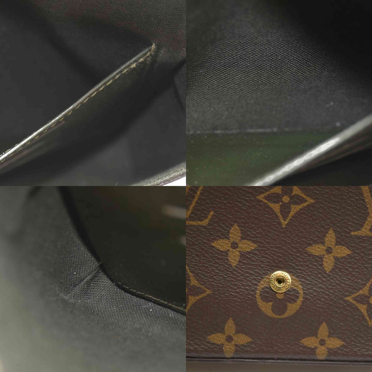 Louis Vuitton  Monogram Felicie Strap & Go Kaki