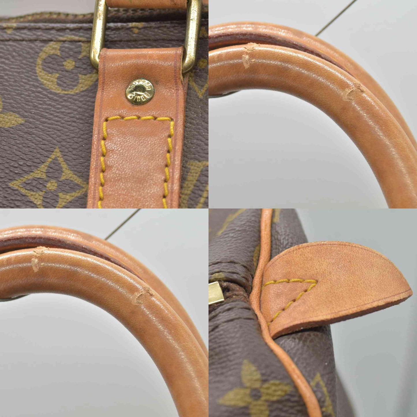 $1420 1985 Louis Vuitton Monogram Duffle Boston Bag  Keepall 45 SA852