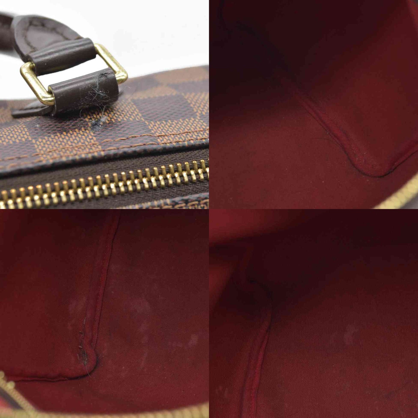 $1630 Louis Vuitton  Damier Ebene Speedy 30 AA1220