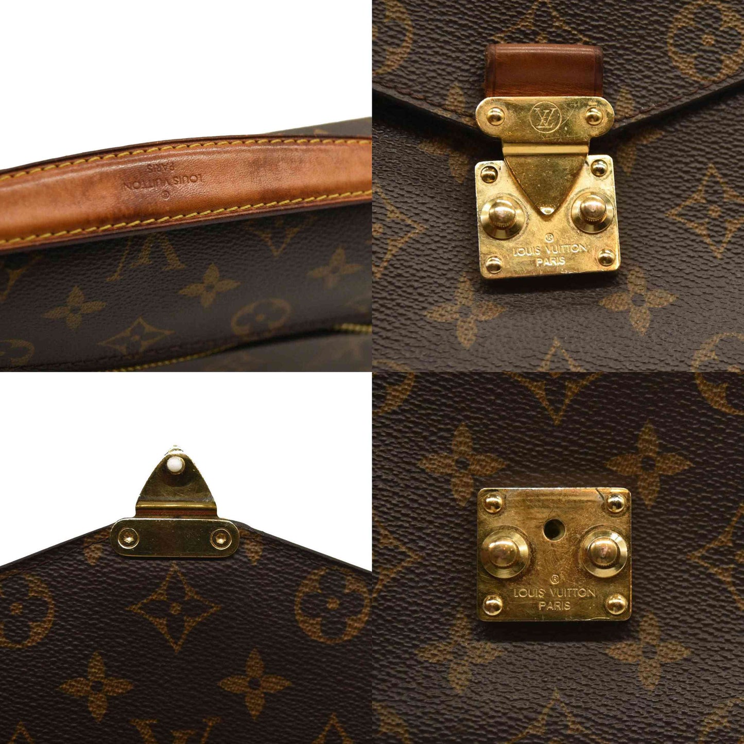 LOUIS VUITTON Monogram Pochette Metis PL3116