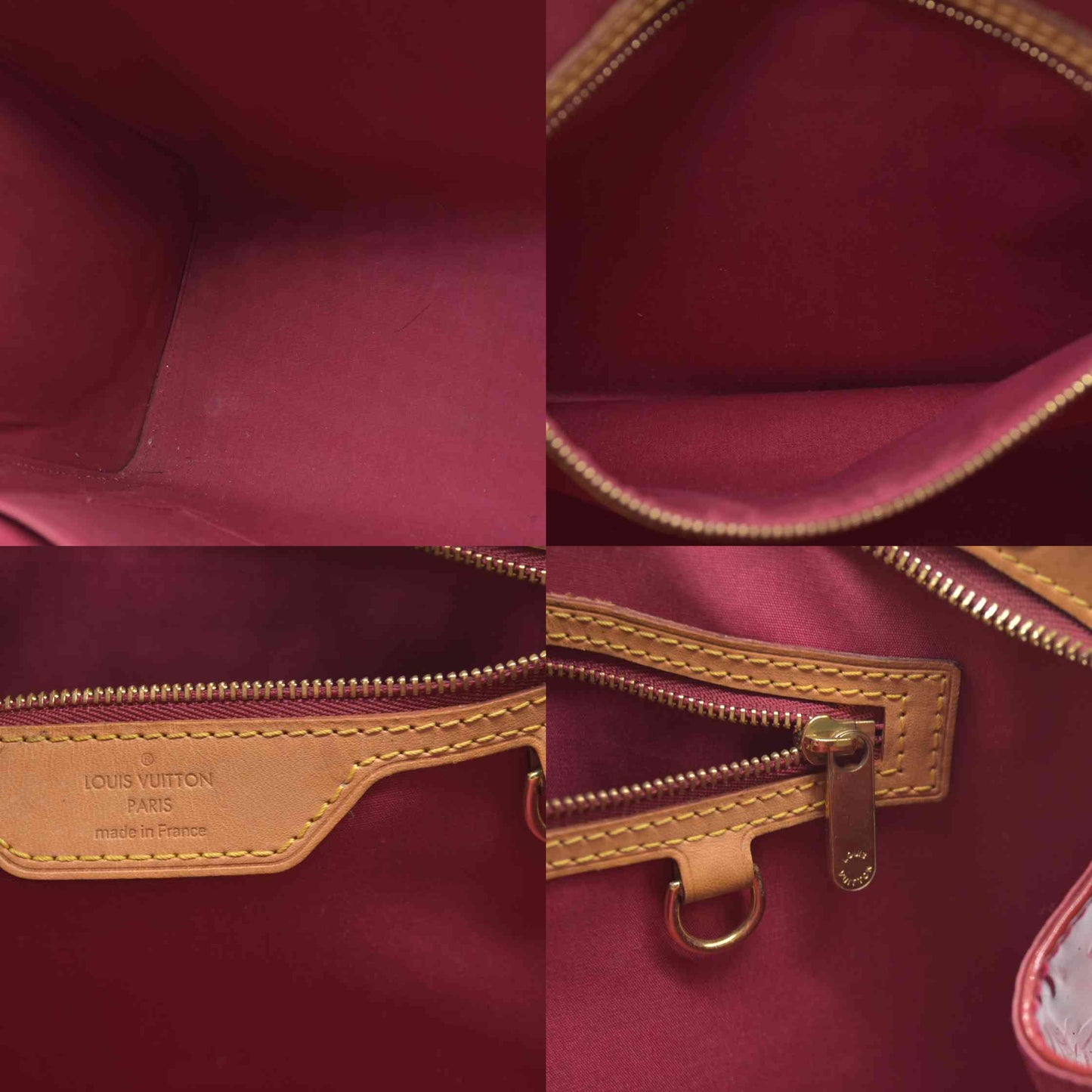 AUCTION $2730 Louis Vuitton  Vernis Brea PM Pomme D'Amour