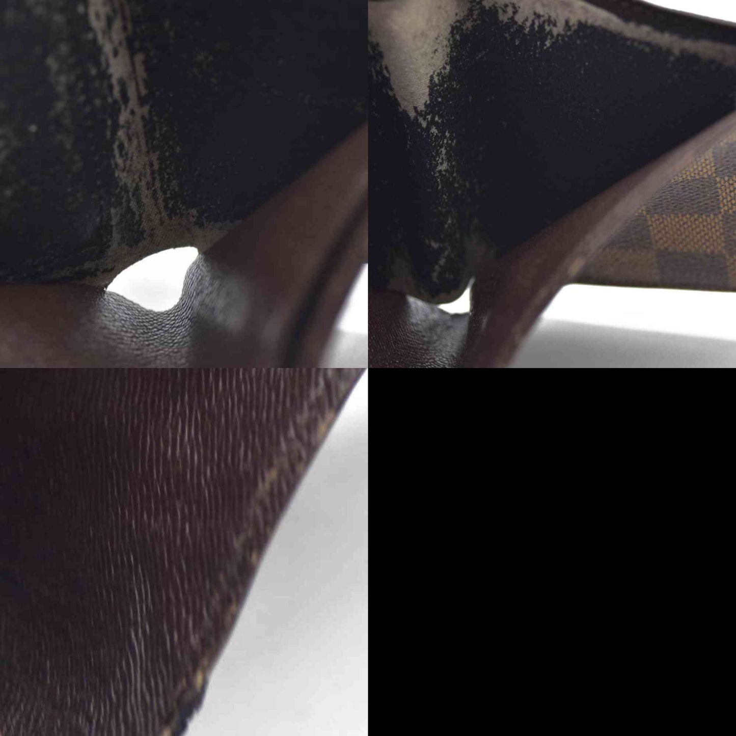 AUCTION $545 Louis Vuitton Damier Ebene Multiple Wallet