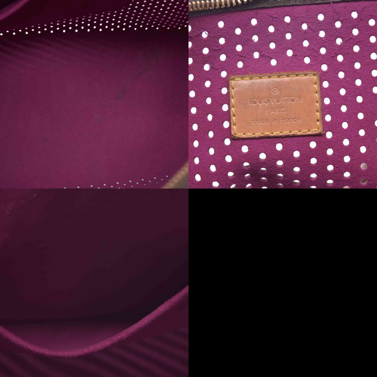 $2025 2006 Louis Vuitton Monogram Perforated Speedy 30 Fuchsia AR0046
