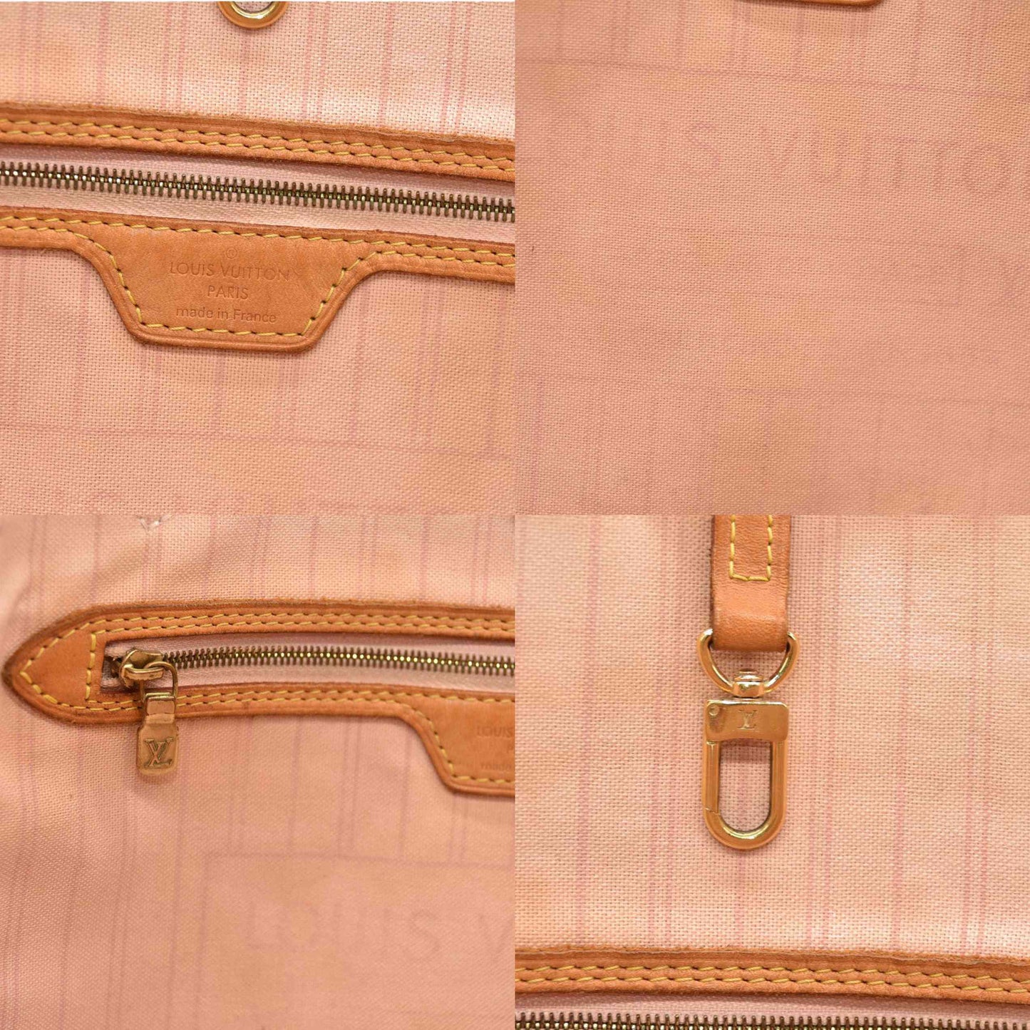 LOUIS VUITTON Damier Azur Neverfull MM