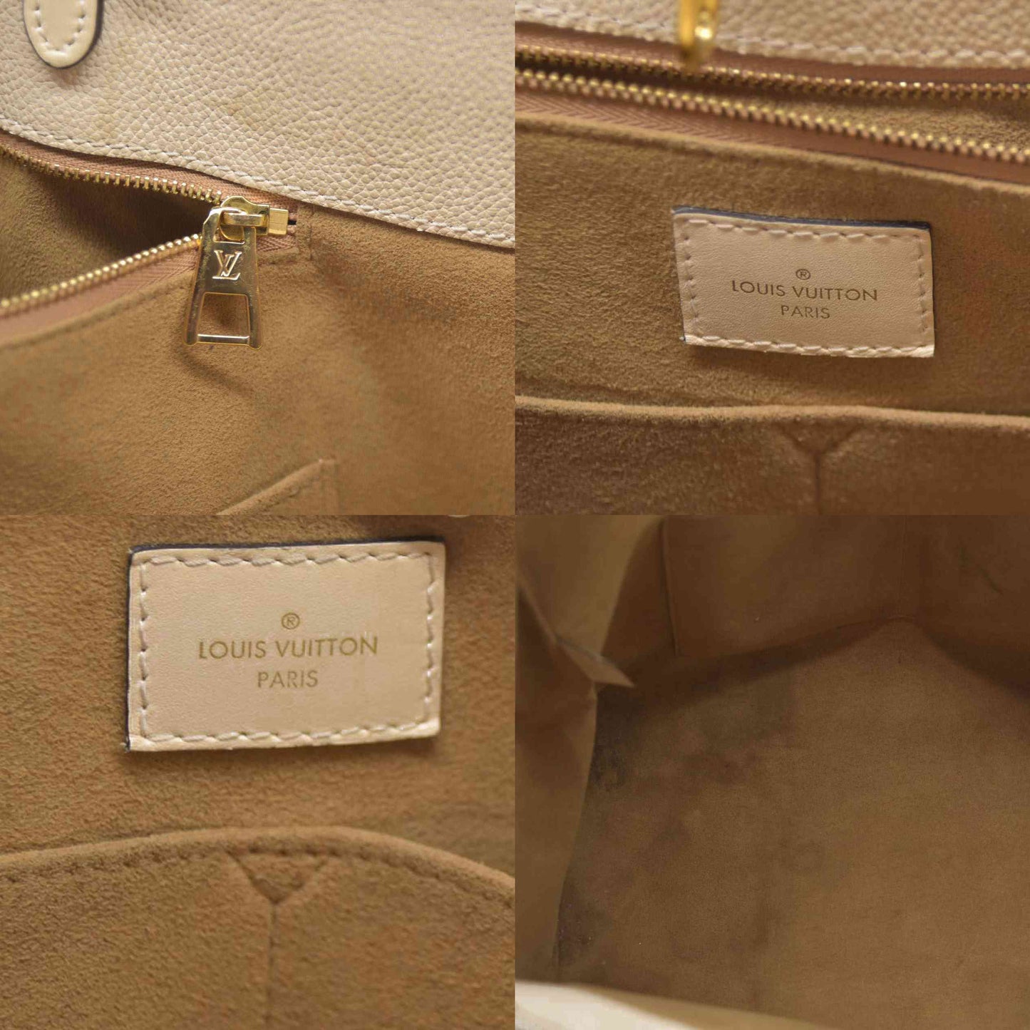 Louis Vuitton  Empreinte Monogram Giant Onthego GM Creme