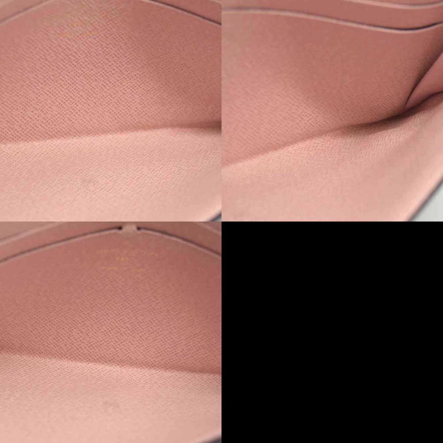 Louis Vuitton  Monogram Jeanne Wallet Rose Ballerine