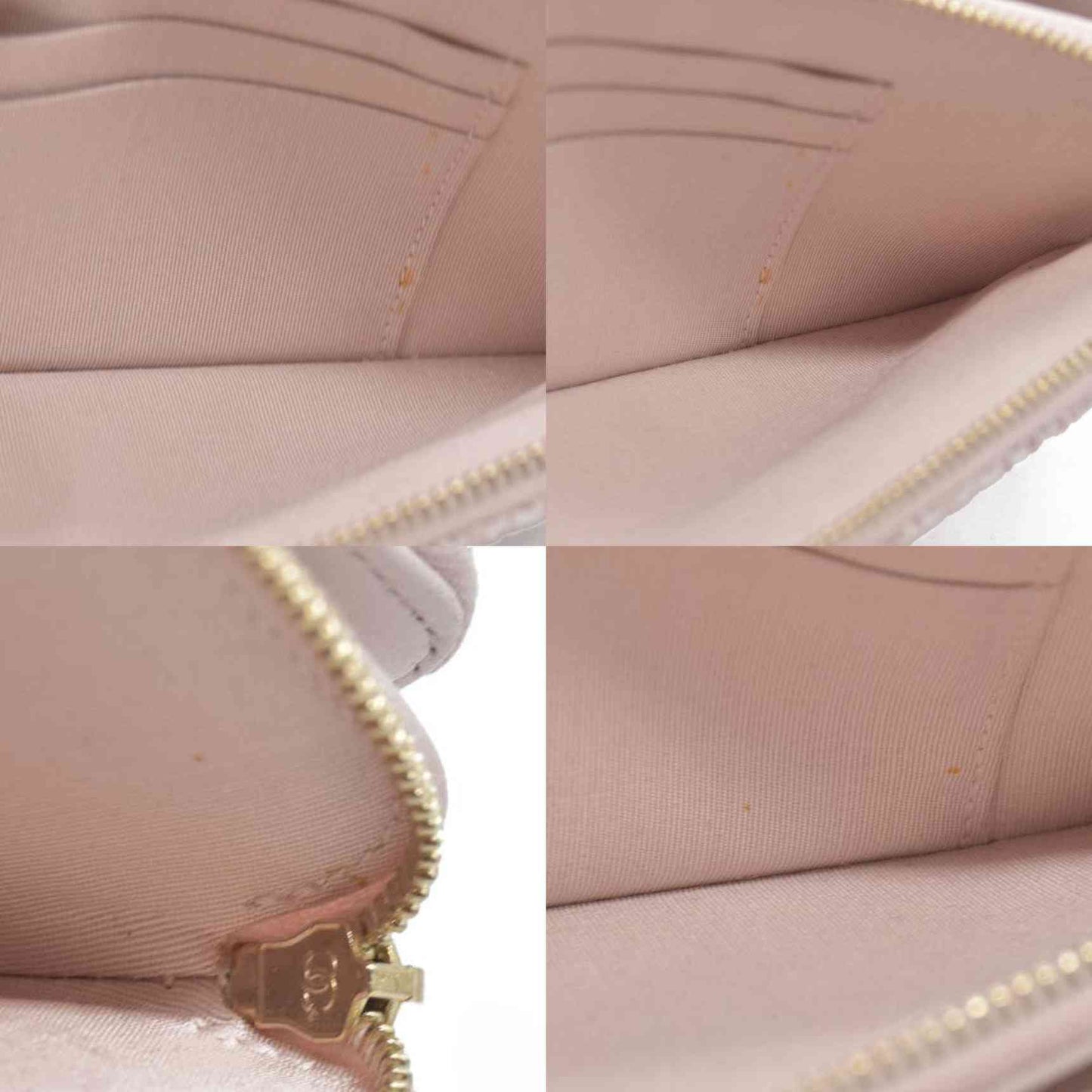 $4500 Chanel  Canvas Small Deauville Clutch With Chain Pink