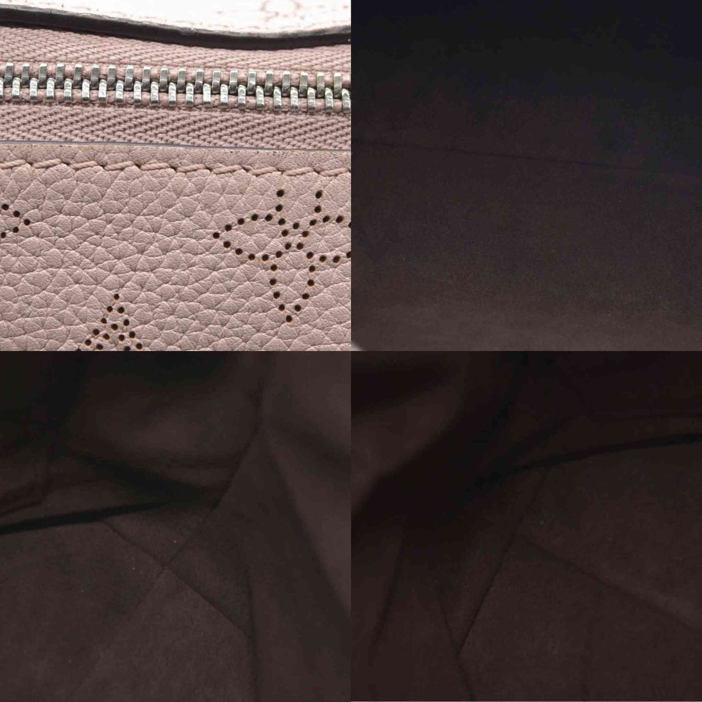 $3950 Louis Vuitton  Mahina Babylone Chain BB Magnolia