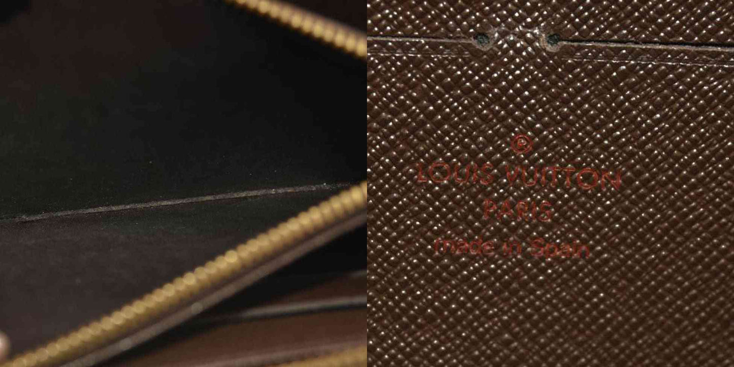 Louis Vuitton  Damier Ebene Zippy Wallet GI2164