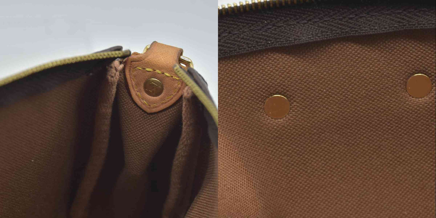 $1450 2009 Louis Vuitton LV Monogram Eva Pochette AA1079 CONSIGNMENT