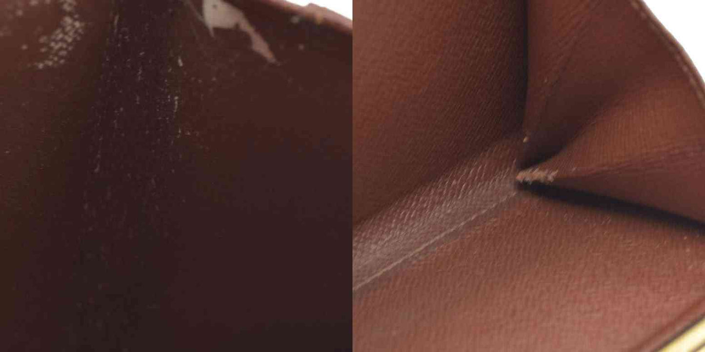 LOUIS VUITTON Monogram Porte Monnaie Billets Viennois Wallet SD0031