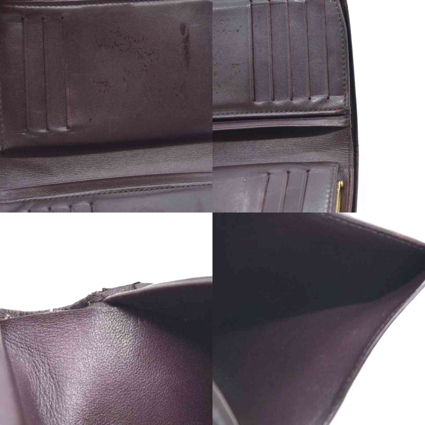 $545 Louis Vuitton Monogram Vernis Porte Monnaie Billets Viennois Wallet MI1028