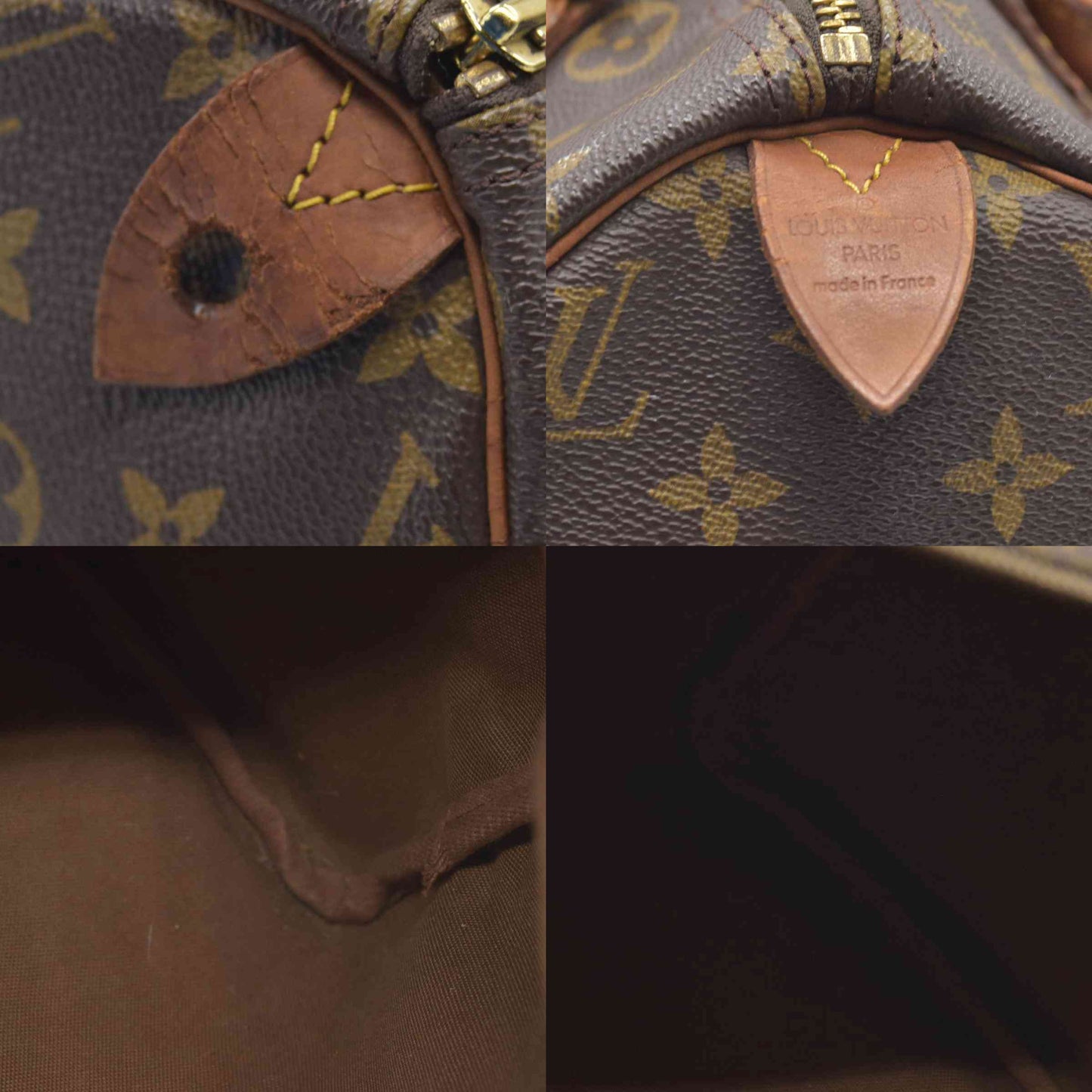 $1630 1997 Louis Vuitton Monogram Speedy 30 SP0927 CONSIGNMENT