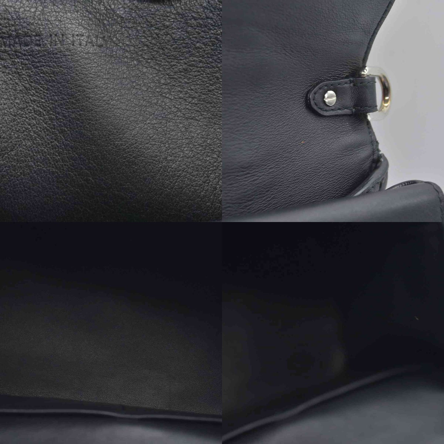 $6100 Christian Dior Smooth Calfskin Small Bi-Color Be Dior Flap Black Pink CONSIGNMET
