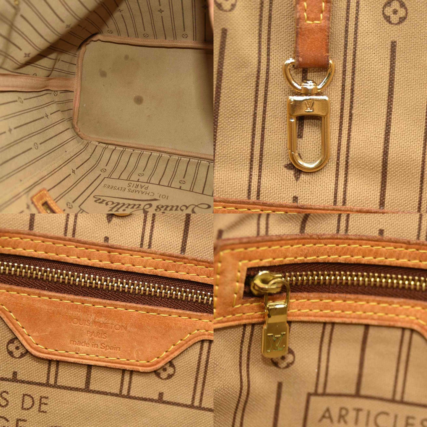 Louis Vuitton  Monogram Neverfull MM CA4088