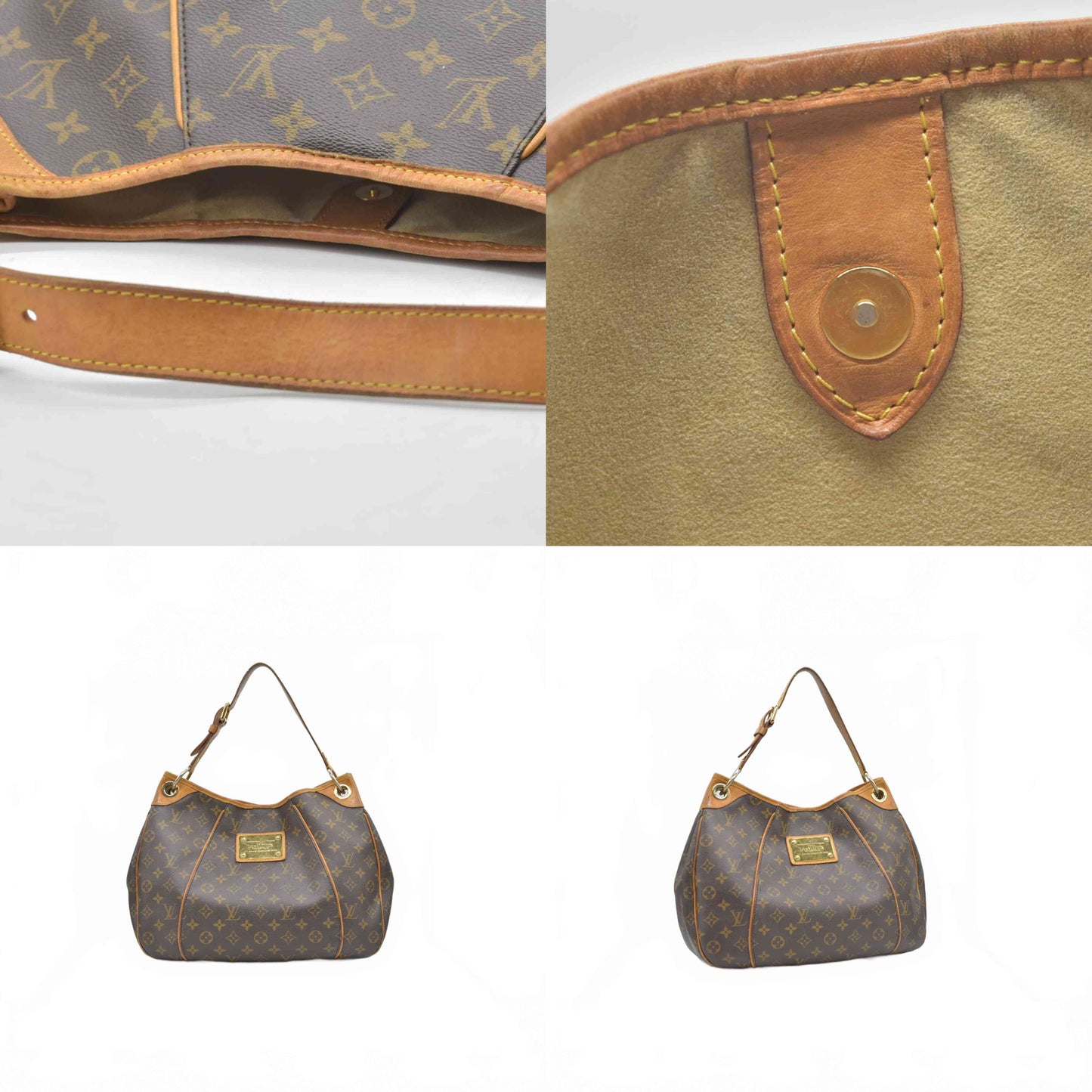 $1800 2008 Louis Vuitton Galliera PM Monogram MI1088