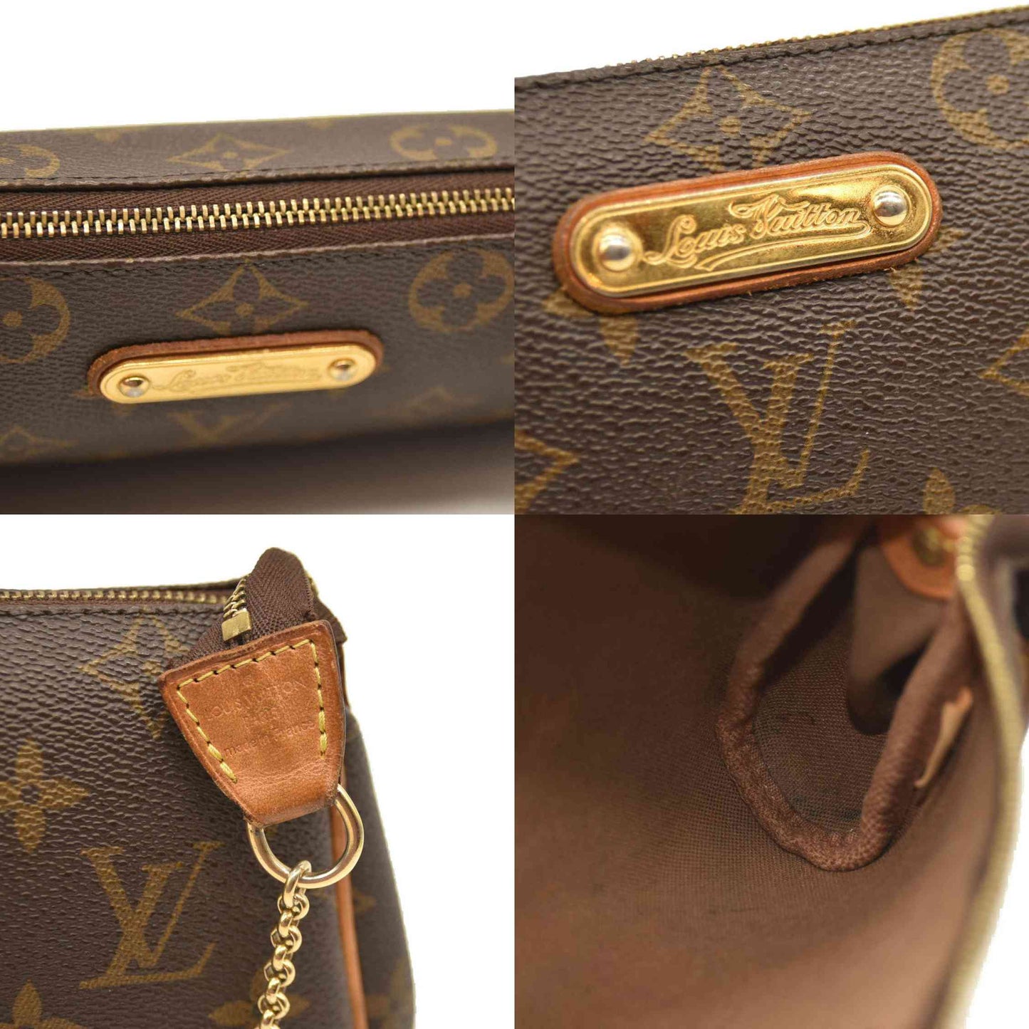 Louis Vuitton  Monogram Eva Clutch DU0192