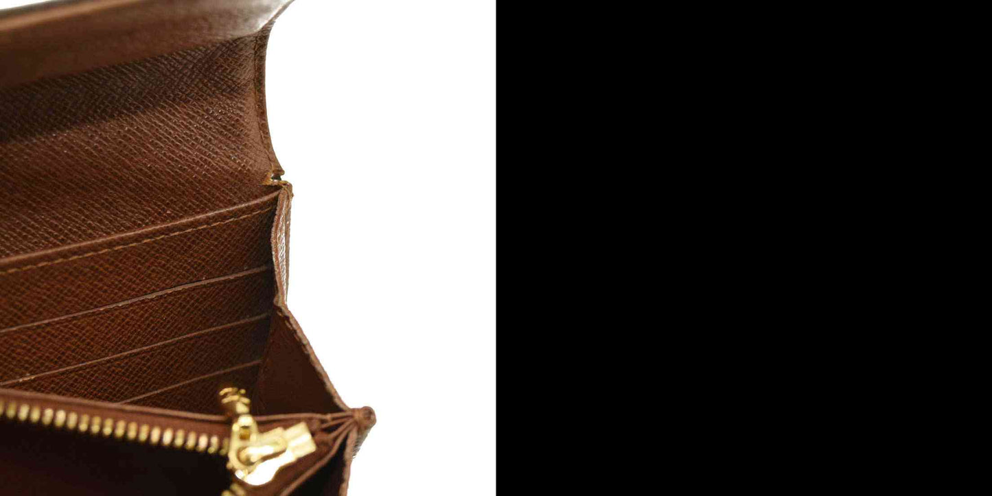 $1100 Louis Vuitton Monogram Etoile Sarah Wallet SP4111