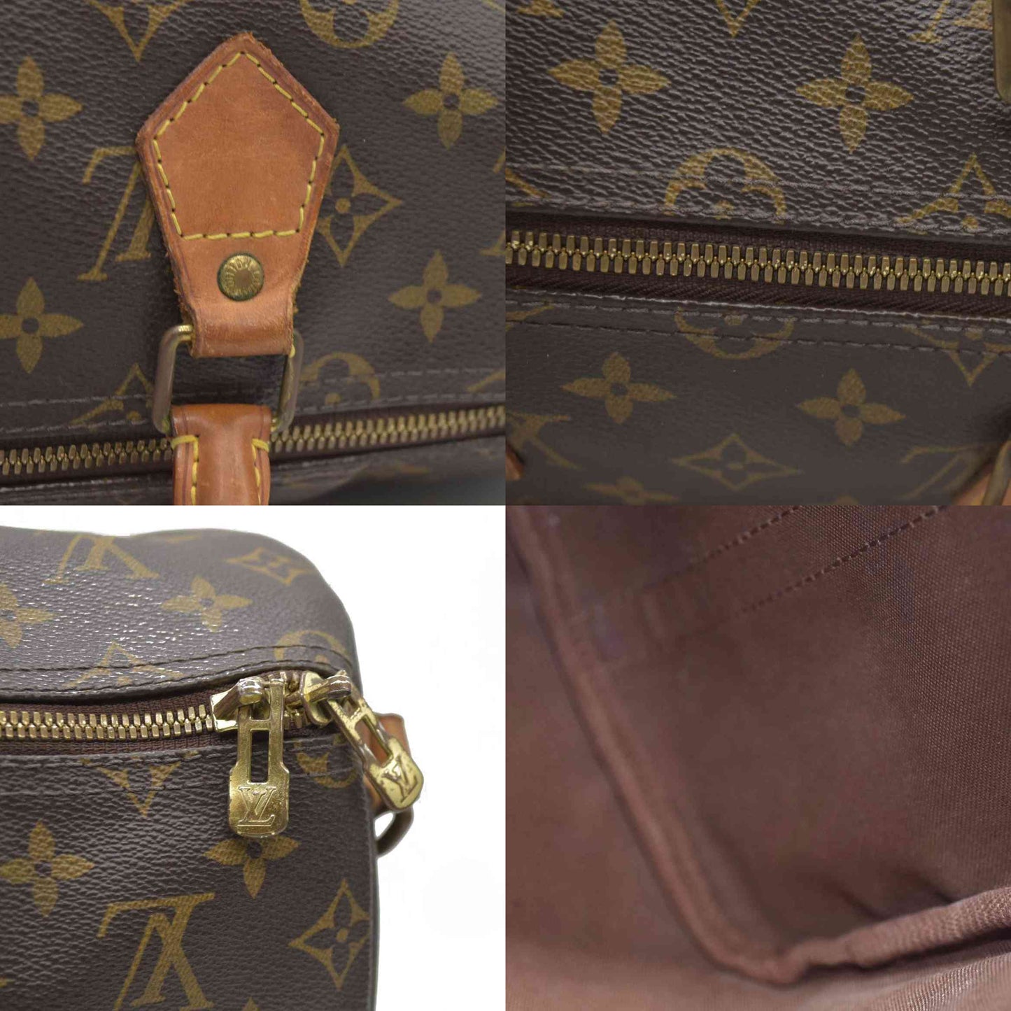 Louis Vuitton  Monogram Speedy Bandouliere 35 DU1102