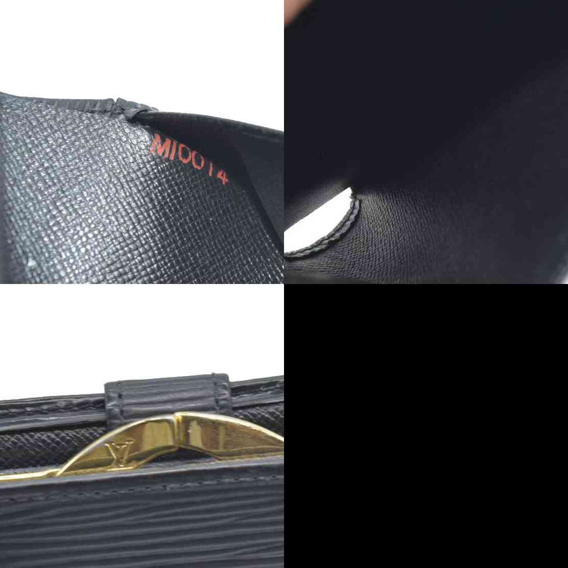 $775 LOUIS VUITTON Epi French Purse Wallet MI0014