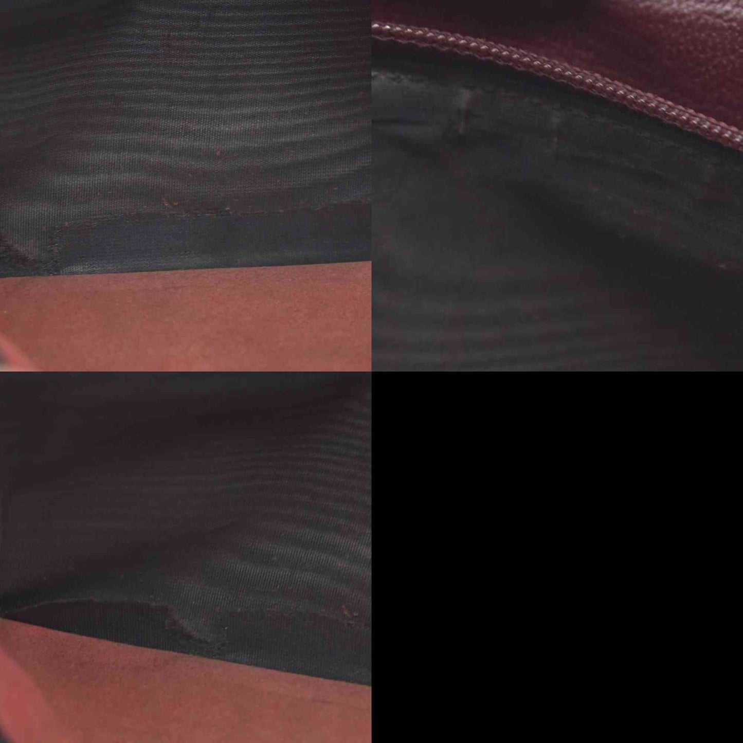 $925 Chanel  Interlocking CC Logo Wallet Burgundy CONSIGNMENT