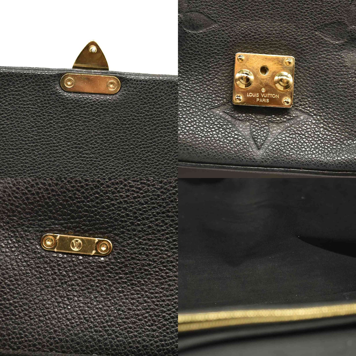 Louis Vuitton  Empreinte Monogram Giant Madeleine MM Black