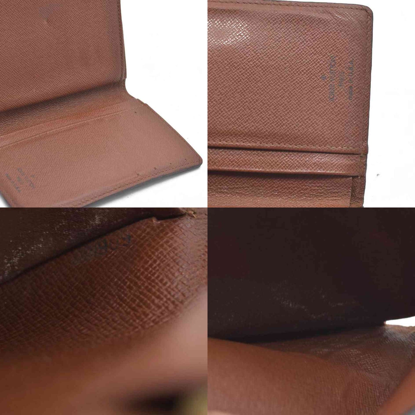 $720 Louis Vuitton 1999 LV Monogram French Purse